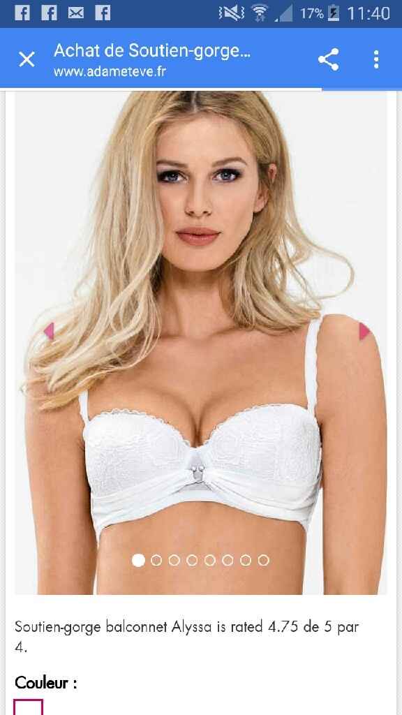 Lingerie bustier grande taille - 1