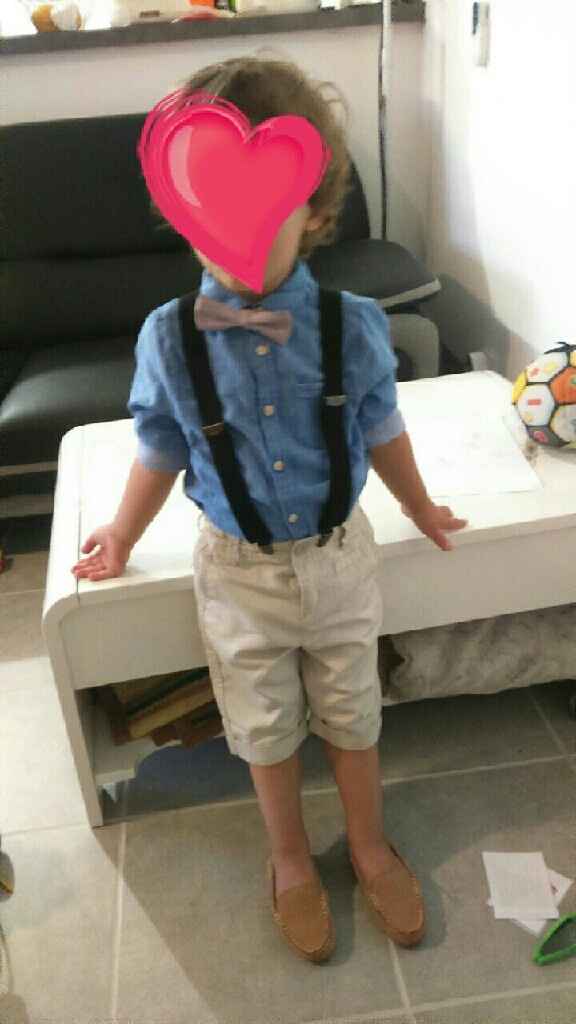 Tenue de mon fils check ! - 1