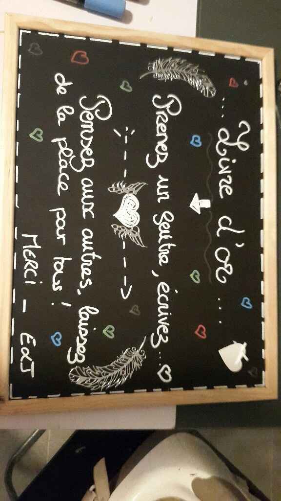 Mon panneau livre d'or ! - 1