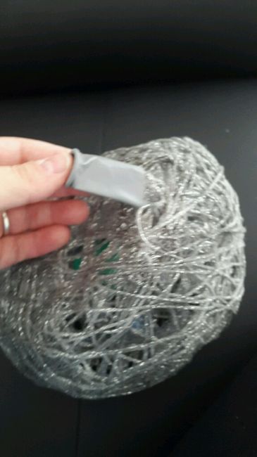 Astuce boule ficelle - 2