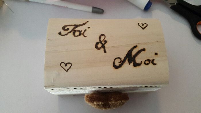 Ma boîte à alliance - 1