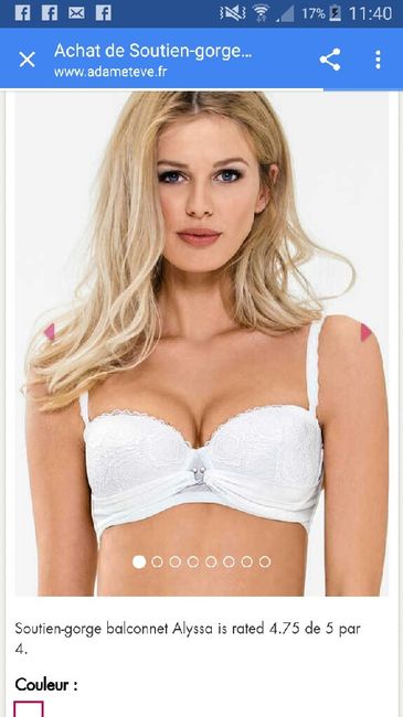 Lingerie bustier grande taille - 1