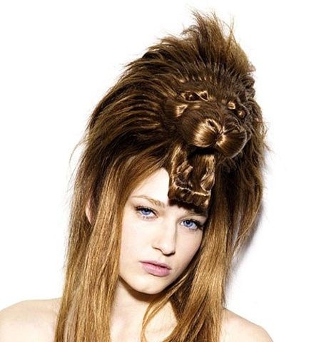 coiffure lion