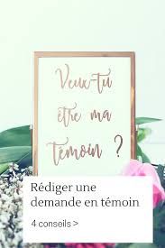 Faire la demande aux témoins 43