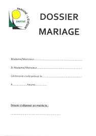 Déposer le dossier à la mairie - 22