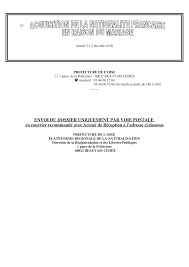 Déposer le dossier à la mairie - 30