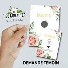 Faire la demande aux témoins - 17