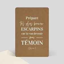 Faire la demande aux témoins - 18