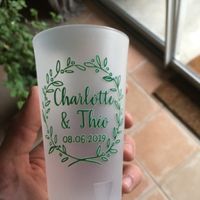 Gobelets mariage - 1