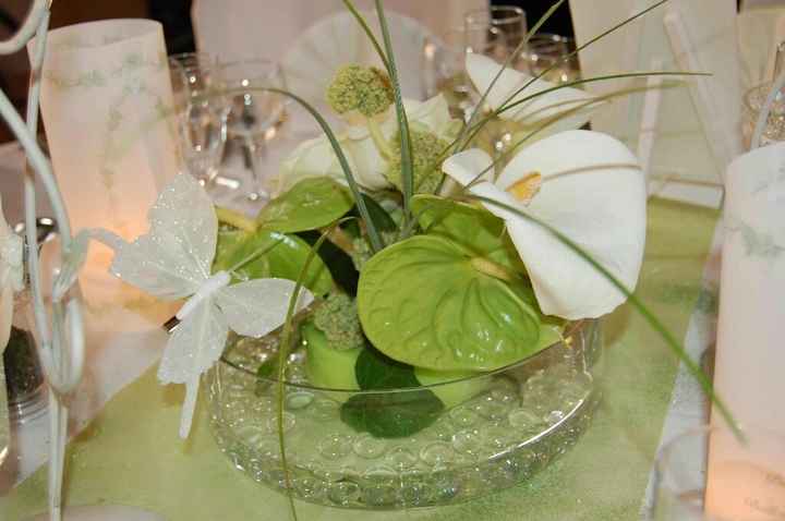 Table ronde décoration - 1