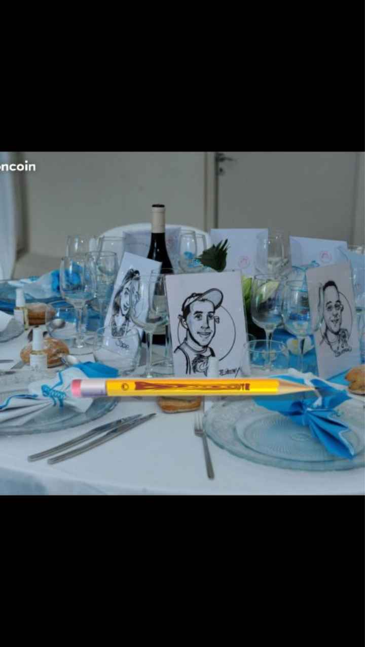 Caricaturiste à un mariage - 1