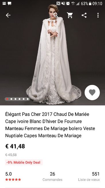  Cape mariée - 1