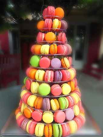 Pyramide de macarons