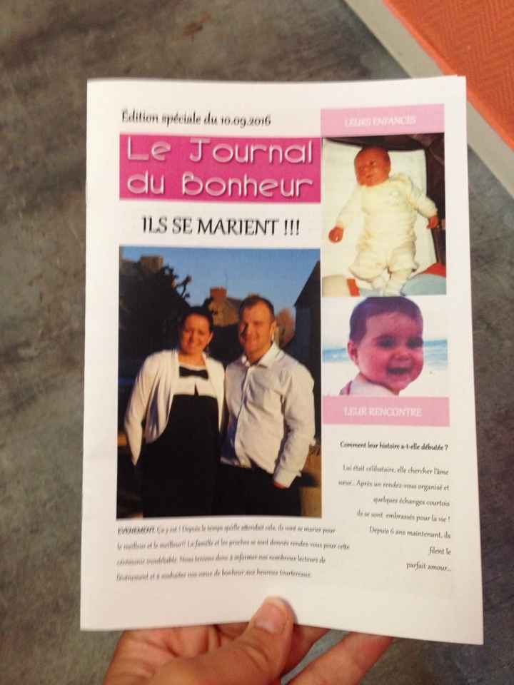 Notre petite gazette est prete! - 1