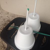 Support pour l'arche de ballons terminée! support pour l'arche de ballons terminée! - 1