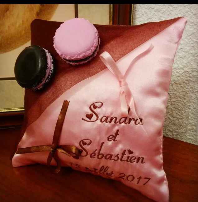 Mon coussin d'alliances gourmand - 1