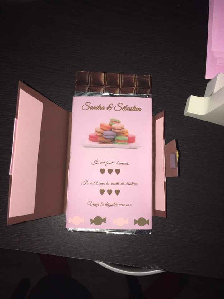 Nos faire parts gourmand - 2