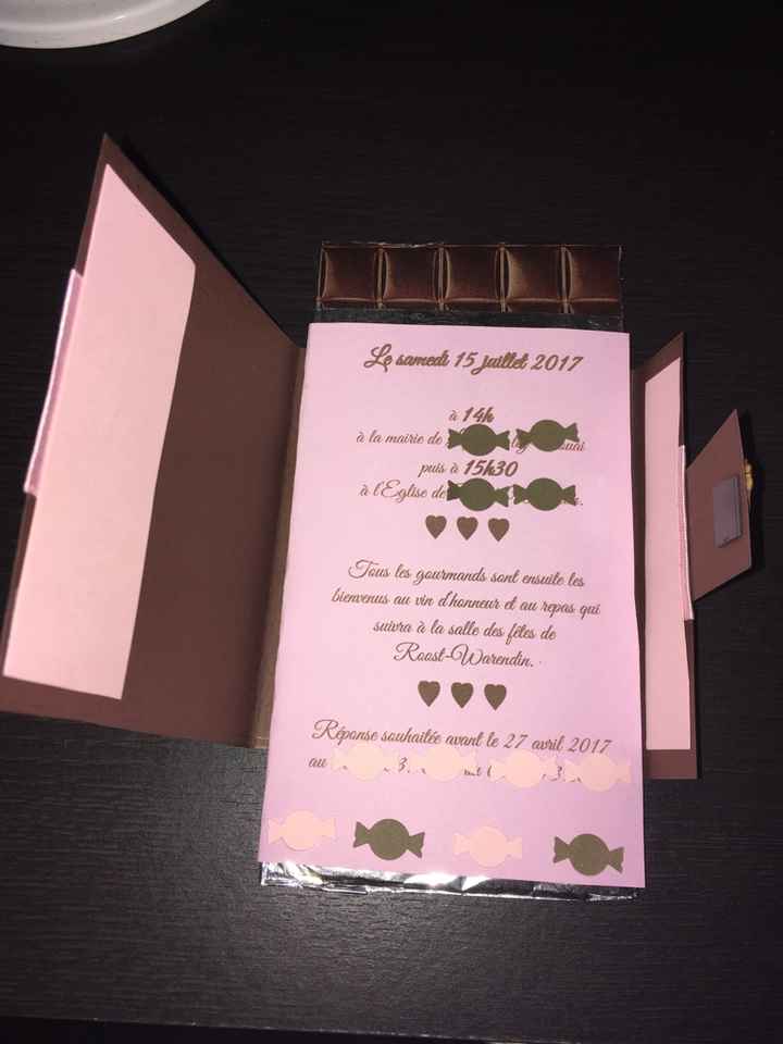 Nos faire parts gourmand - 3