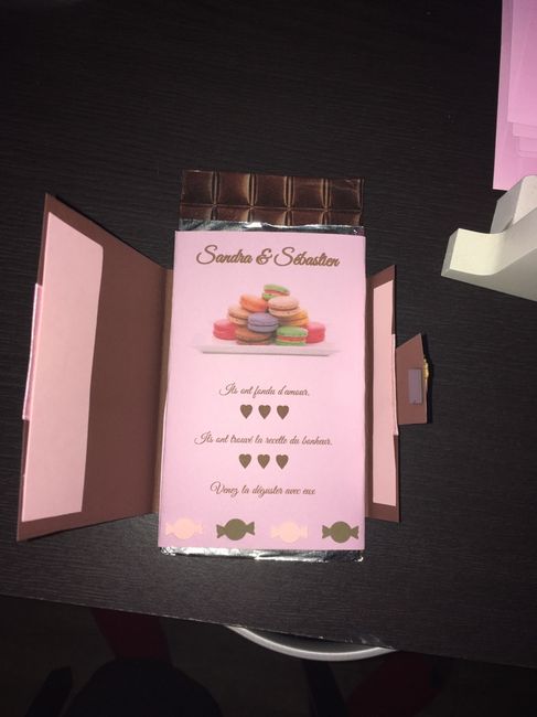 Nos faire parts gourmand - 2