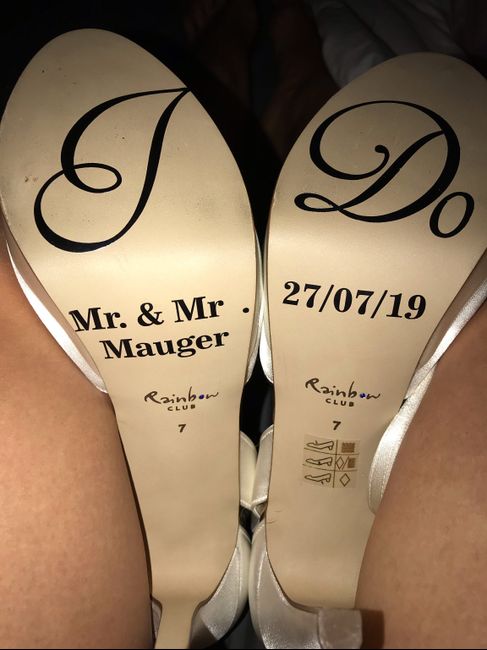 Customisation de mes chaussures de mariée - 1