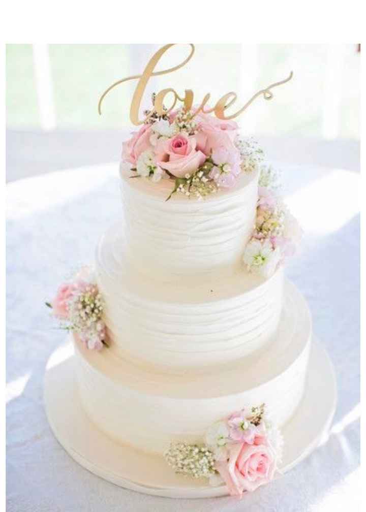 2 mariages, 2 wedding cake. Lequel préfères-tu ? - 1