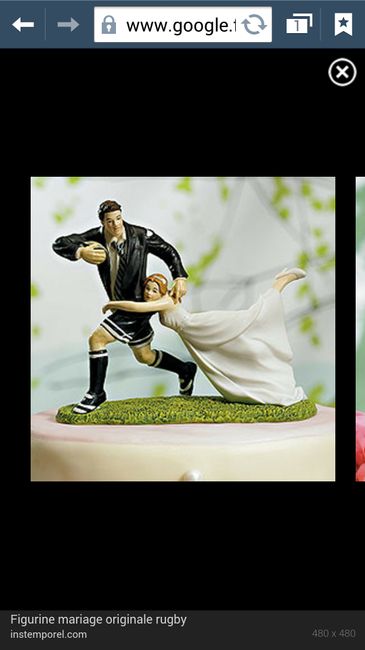 Figurines pour le gâteau - 1