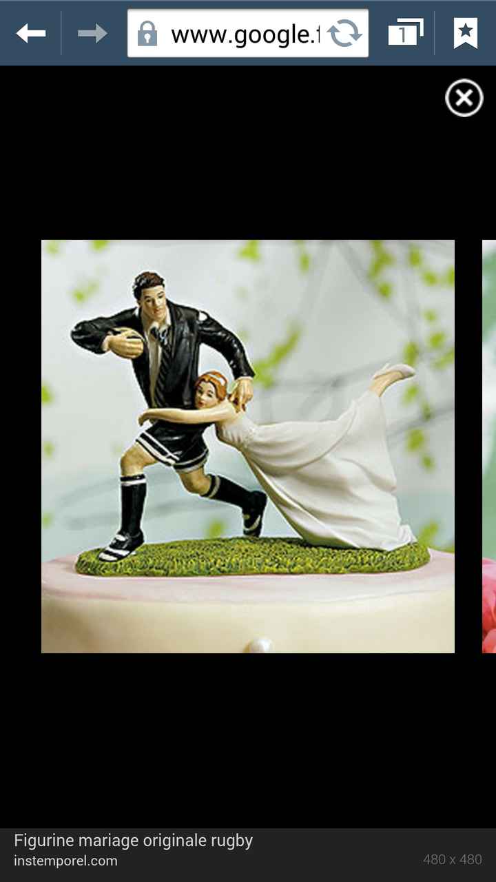 Figurines pour le gâteau - 1