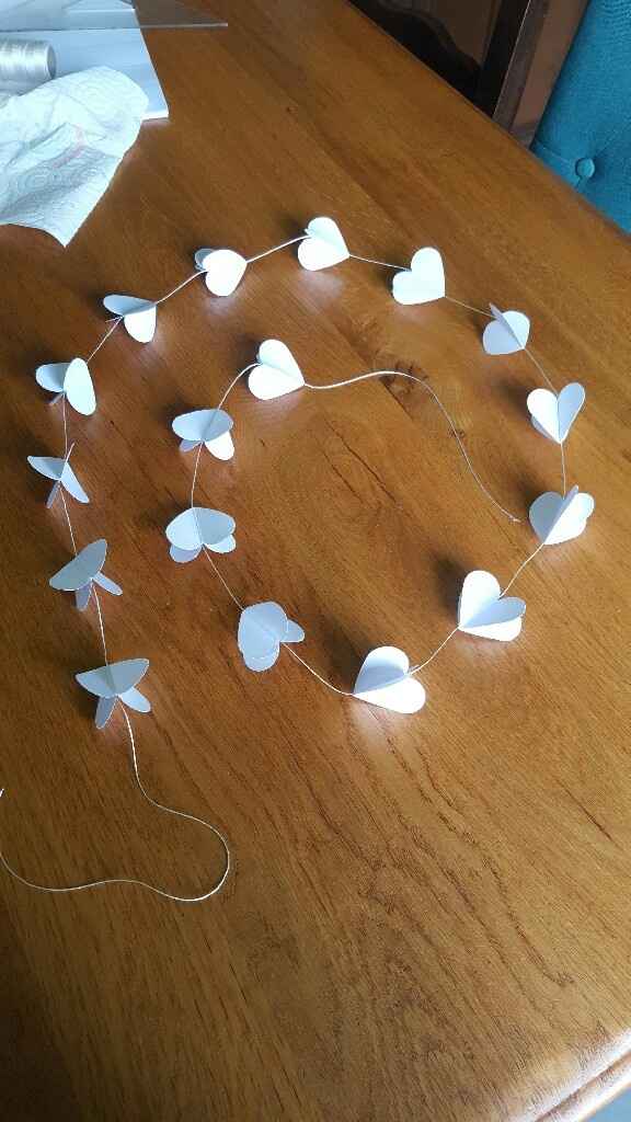 Debut guirlande fait maison - 1