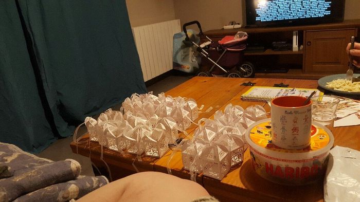 Montage des boîtes à dragées - 2