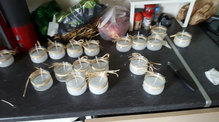 Bougies fait maison - 1