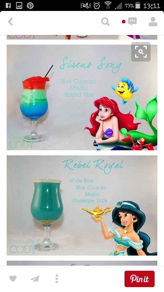 Idée cocktail thème disney - 2