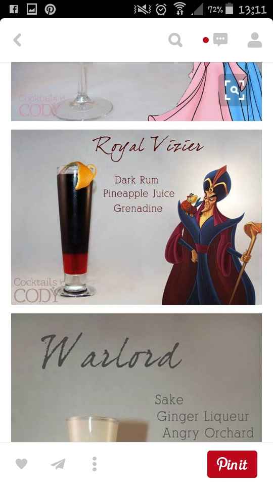 Idée cocktail thème disney - 5