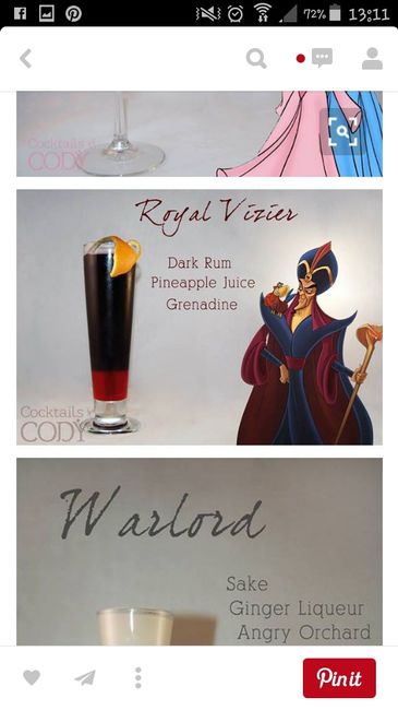 Idée cocktail thème disney - 5