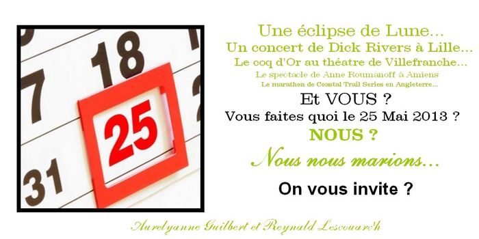 Ma "Save The Date"