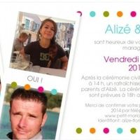Mon faire part de Mariage