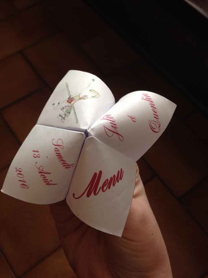 Menu cocotte diy - 1