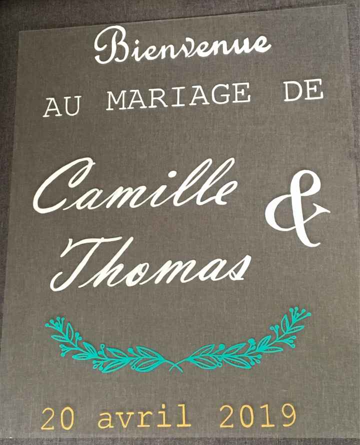 Diy panneau de bienvenue: done ✅ - 1