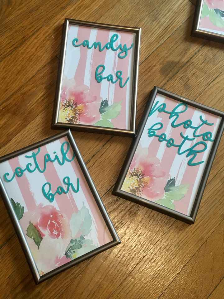 Déco numéros de table - 4