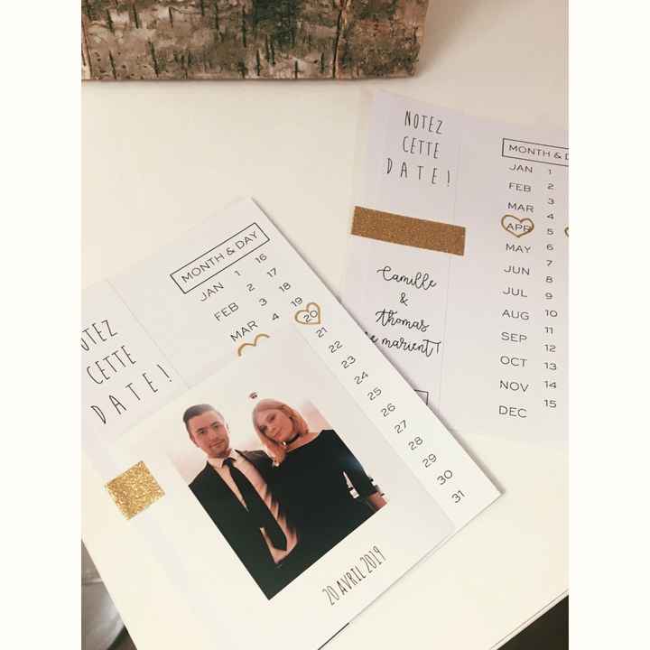  diy Save the Date à imprimer - 1