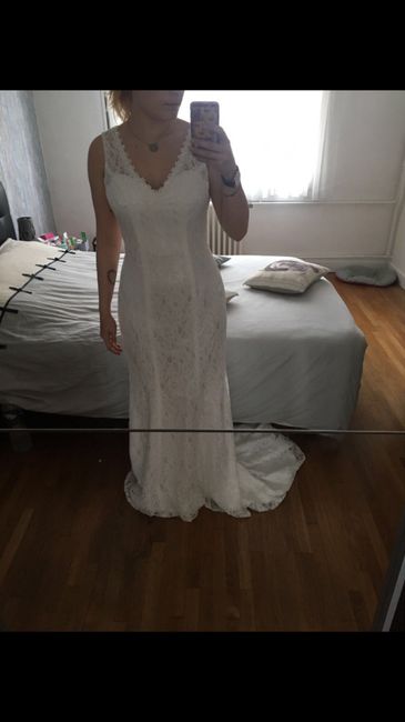 Robe de mariée achetée sur internet - 1