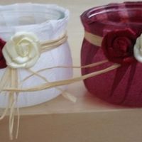 mes bougeoirs fais maison