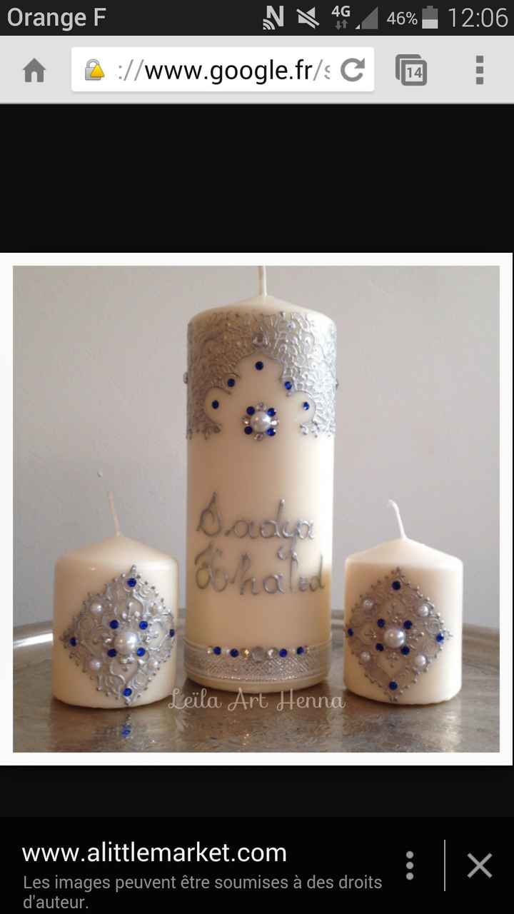 Cadeaux pour les invités bougies - 2