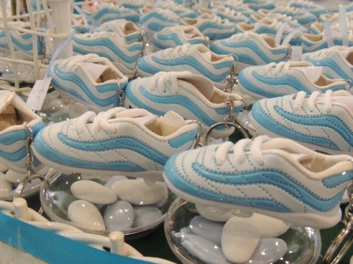 Mariage theme football contenant