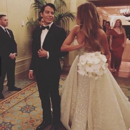 Sont fils & Sofia Vergara 