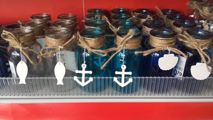 Thème marin moyen pots