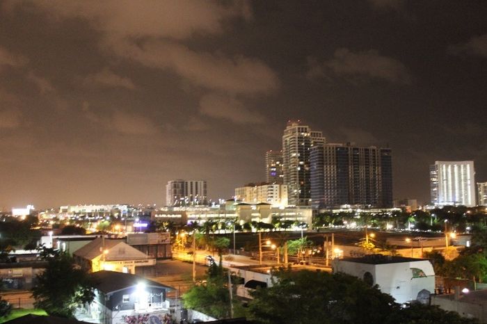 Miami la nuit dans notre dernière nuit