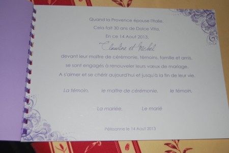 livre d'or