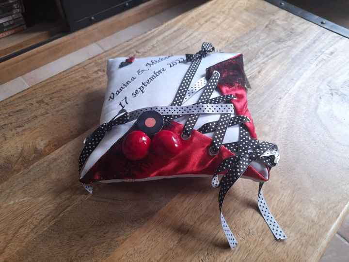 Coussin pour alliances - 1