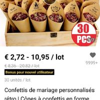 Confettis en pétales - 1