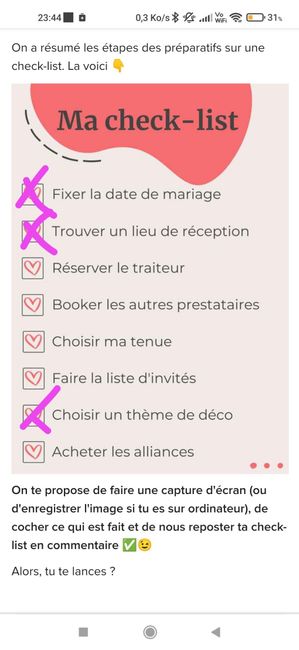 BONUS : Une check-list à cocher ✅ - 1